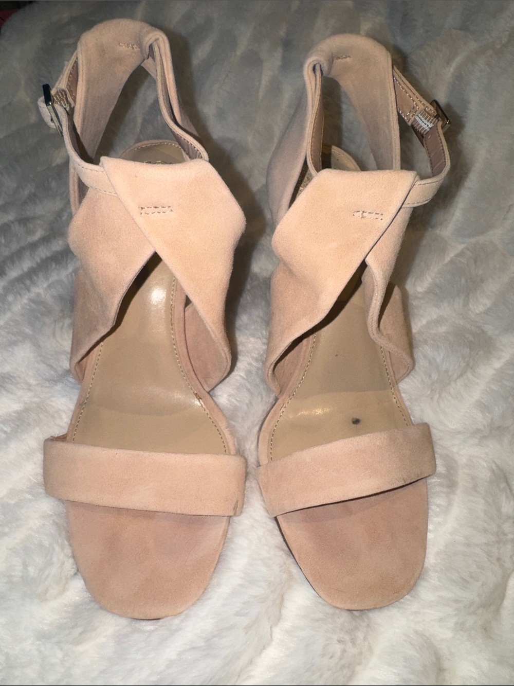 Vince Camuto Kalintie classic Open-Toe Suede Sandals
